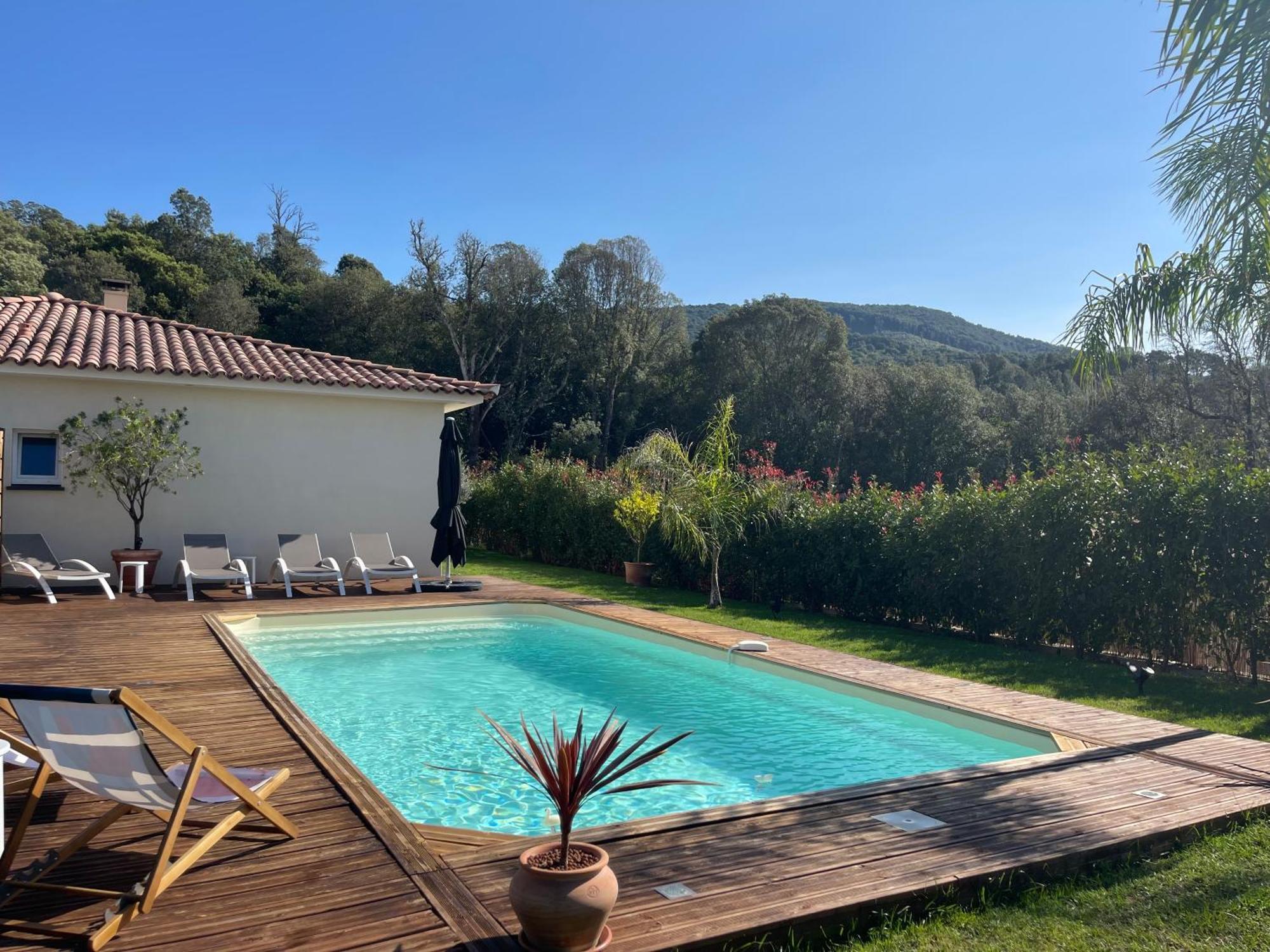 Magnifique Villa Recente Entre Mer Et Montagne Situee Entre Ajaccio Et Porticcio Cauro Екстер'єр фото